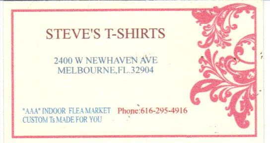 Tee shirts